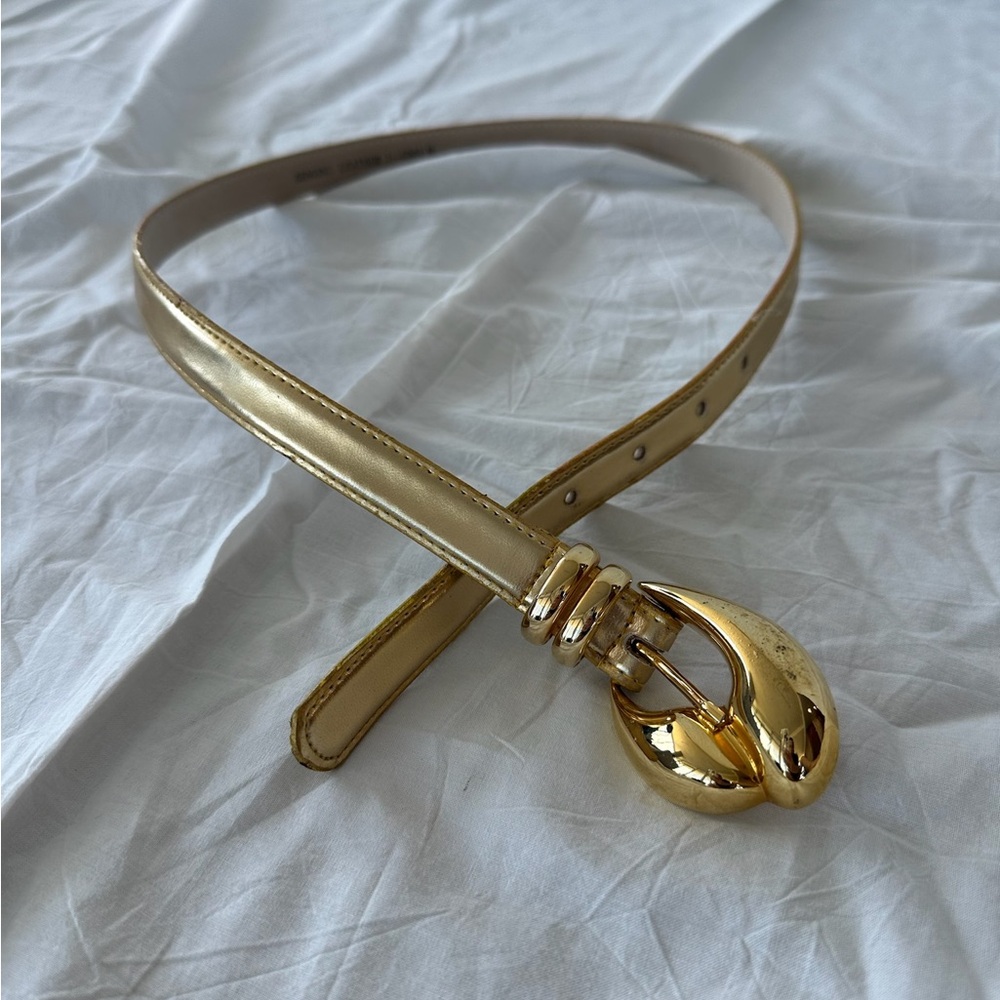 Vintage gold belt